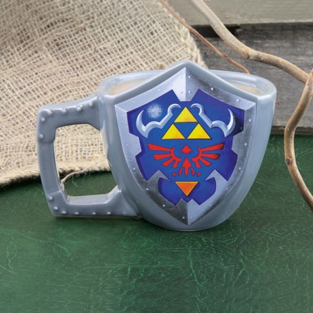 Legend of Zelda Mug Hylian Shield 11 cm 