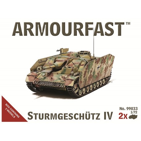 StuG/Sturmgeschutze IV, 2 kits in a box Bouwmodell