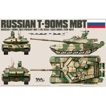 Russian T-90MS MBT Bouwmodell