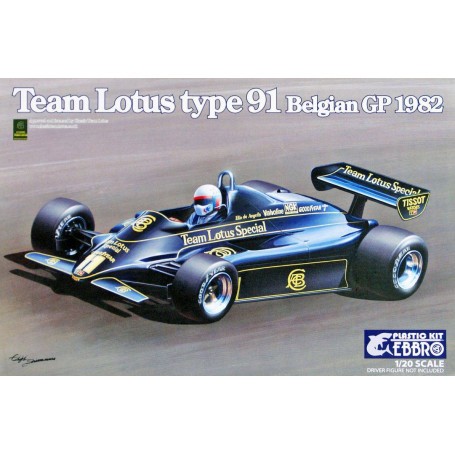 Lotus 91 - België GP 1991 Bouwmodell