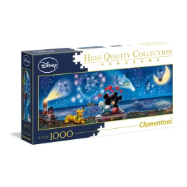 Puzzel Panorama - Mickey en Minnie 