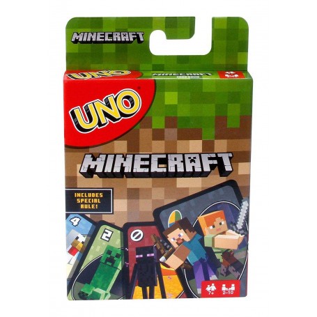 Minecraft UNO Card Game * Engelse versie * 