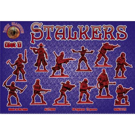 Stalkers. Set 1 Rollenspellen: miniaturen