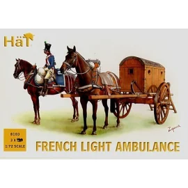 French Light Ambulance x 3 per box Figuren