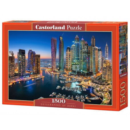 Puzzel Wolkenkrabbers van Dubai, Puzzle 1500 Teile 