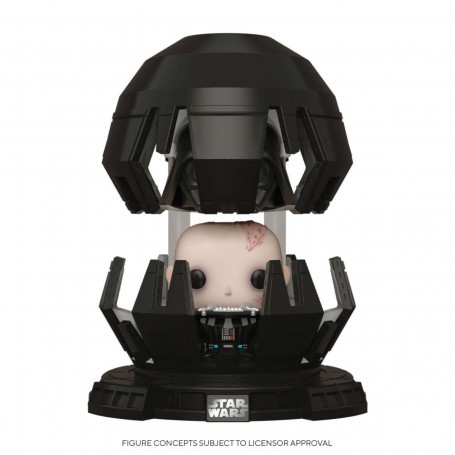 Star Wars POP! Deluxe films Vinyl beeldje Darth Vader in meditatiekamer 9 cm Pop figuren