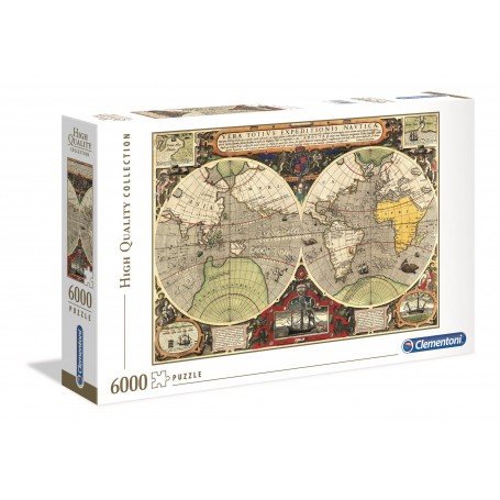 Puzzel Antieke nautische kaart 