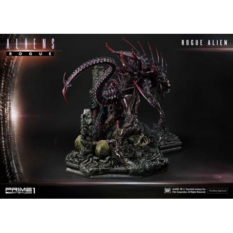 Aliens Premium Masterline Series Rogue Alien Battle Diorama 66 cm beeldje Beeldjes