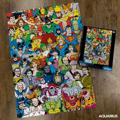 DC Comics Retro Cast-puzzel (1000 stukjes) 