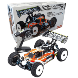 Kyosho Inferno MP9 TKI4 V2 1: 8 RC Nitro Readyset met P3TT Engine RC buggy