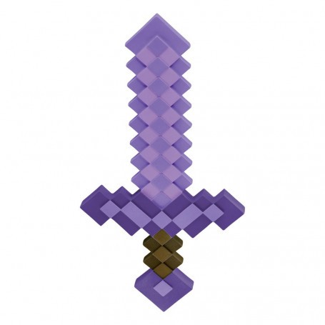 Minecraft plastic replica Betoverd zwaard 51 cm 