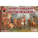 Jacobitische opstand. Britse dragonders 1745 Modell