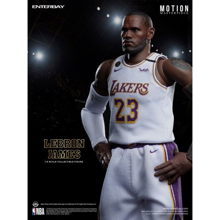 NBA Collection Figuur Motion Masterpiece 1/9 LeBron James (LA Lakers) 23 cm Action figure