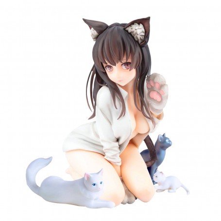 Origineel karakter PVC beeldje 1/7 Koyafu Catgirl Mia 15 cm Beeldjes