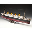 R.M.S Titanic 100th Anniversary Edition Includes 6 paints glue and brush 3 postcards Replica menu and Replica promotional brochu