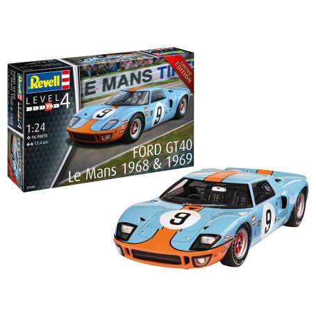 FORD GT 40 LE MANS 1968 Bouwmodell