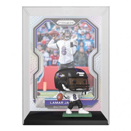 NFL-ruilkaart POP! Voetbal Vinyl figuur Lamar Jackson 9 cm Figuurtje