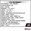 538 STUKS STRIJKKRACHT /5810/ F/A-18C HORNET