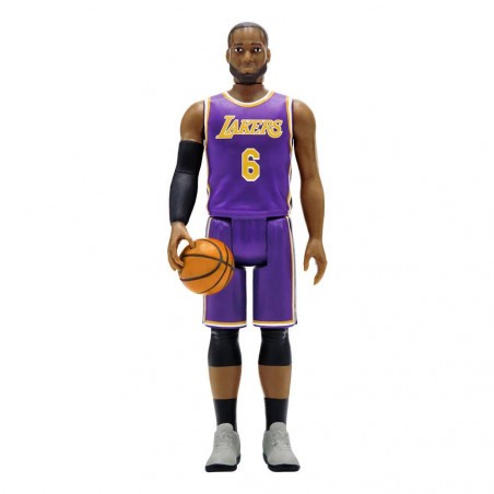 NBA Wave 3 LeBron James (Lakers) reactiefiguur [Paars statement] 10cm Action figure