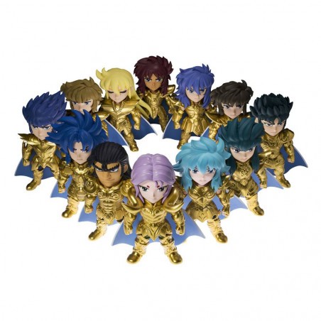 Saint Seiya ARTlized Tamashii Nations Box De Supreme Gold Saints Assemble Mini Figure Assortiment! 8cm (12) Figuurtje