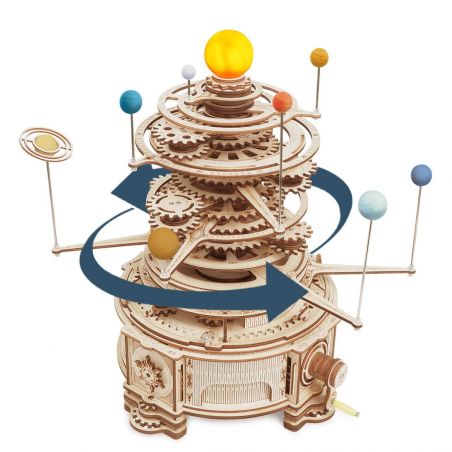 Mechanical Orrery Puzzle 3d