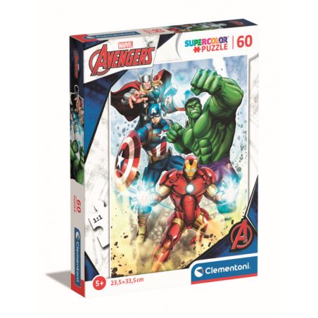 60 stuks - Avengers Puzzel
