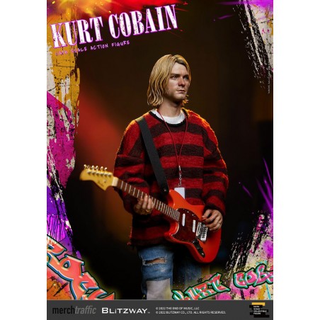 Kurt Cobain 1/6 figuur On Stage 31 cm Action figure