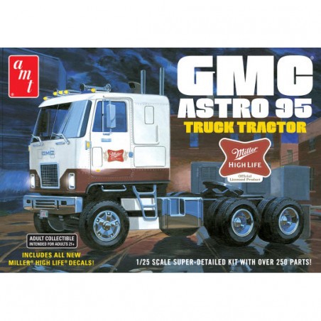 Kunststof modelwagen GMC Astro 95 "Beer Miller" 1:25 Bouwmodell
