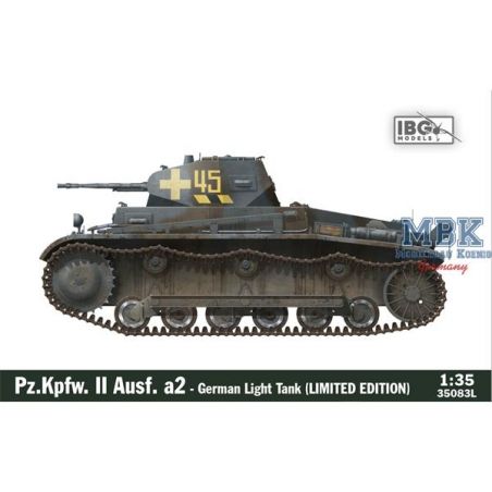 Pz.Kpfw. II Ausf. a/2 - BEPERKTE OPLAGE Bouwmodell