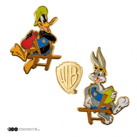 Looney Tunes pack 2 pins Bugs Bunny and Daffy Duck at Warner Bros Studio 