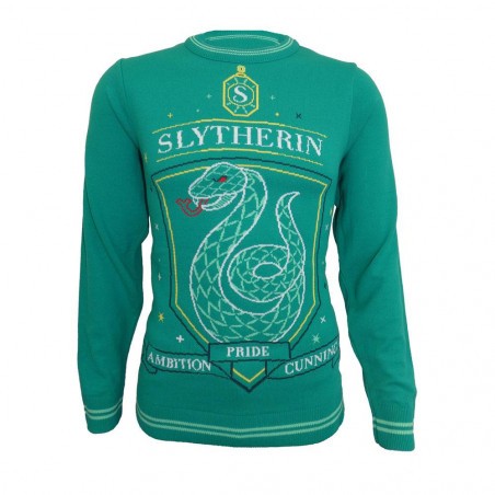 Harry Potter Sweatshirt Christmas Jumper Slytherin 