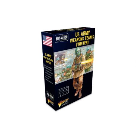 US Army (Winter) Weapons Teams Figuur spelletjes: uitbreidingen en dozen met figuren