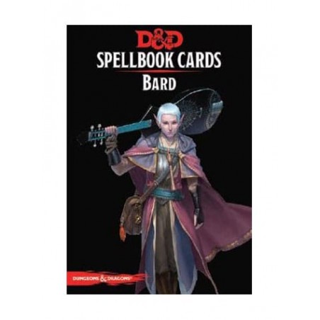 Dungeons & Dragons Spellbook-kaarten: Bard *ENGLISH*