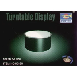 84mm x 47mm Turntable (Requires 1 x 1.5v AA Battery) Trumpeter TU09830