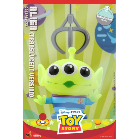 Toy Story Cosbaby (S) Alien (Translucent Version) 10cm Figuurtje