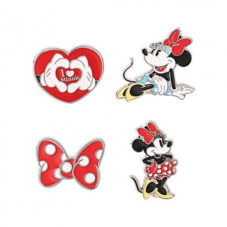 MINNIE MOUSE - Set of 4 pins 