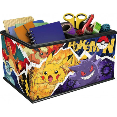 Puzzel Pokémon 3D puzzle Storage box (216 pieces) 