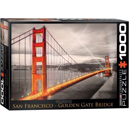 PUZZEL 1000P GOLDEN GATE BRIDGE EUROGRAPHICS 