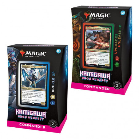 Magic the Gathering Kamigawa: Neon Dynasty decks Commander (4) *ENGLISH* 