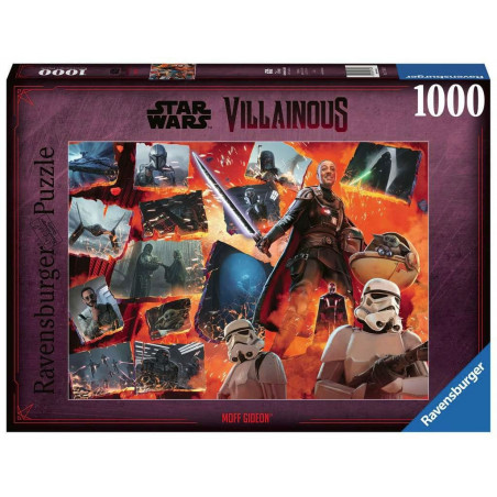 Puzzel Star Wars Villainous jigsaw puzzle Moff Gideon (1000 pieces) 