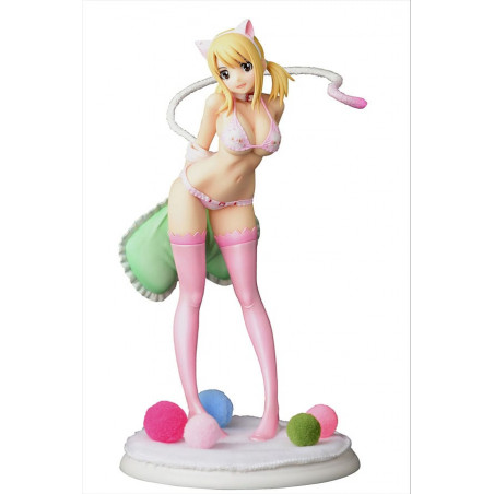 Fairy Tail 1/6 Lucy Heartfilia Cherry blossom CAT Engraving_Style 25cm Figuurtje
