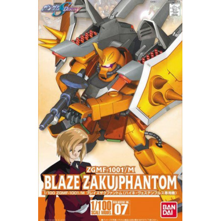 GUNDAM - 1/100 Heine's Blaze Zaku Phantom - Model Kit Gunpla