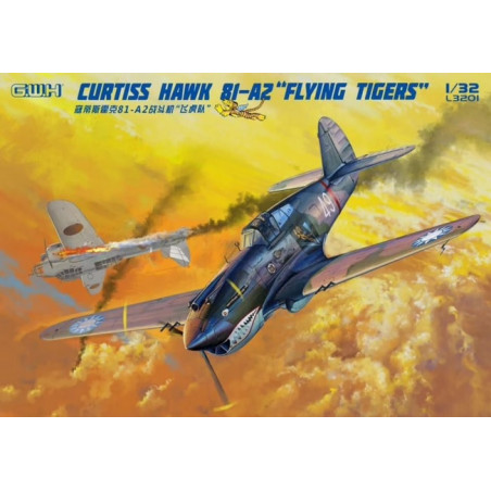 CURTIS P-40B TOMAHAWK Modelvliegtuigen