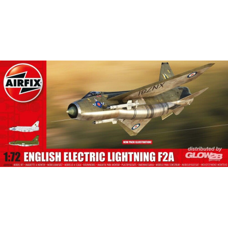 English Electric Lightning F2A Vliegtuigmodellen