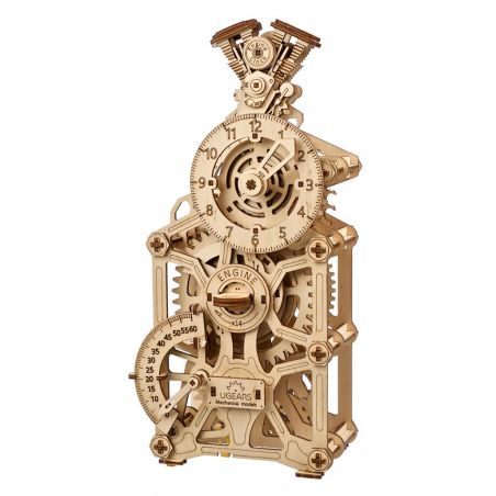 Motor Clock Houten bouwmodell