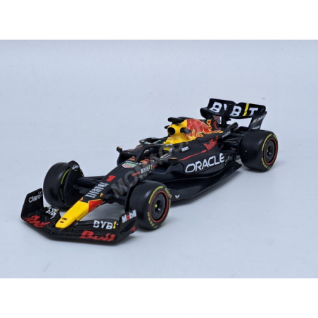 RED BULL F1 RB19 TEAM ORACLE RED BULL RACING 1 MAX VERSTAPPEN 2023 (SOFT CASE) Miniatuur