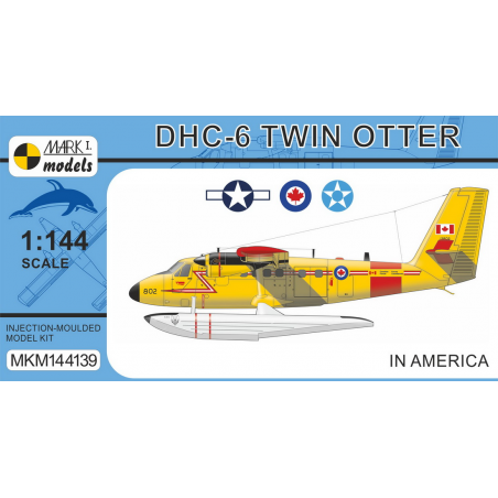 DHC-6 Twin Otter 'In the Americas'Color schemes included in the kit:1)