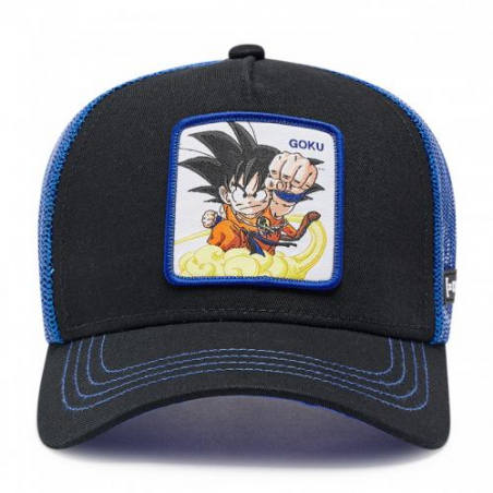 Dragon Ball – Trucker Cap van Freegun – Goku – Zwart en blauw