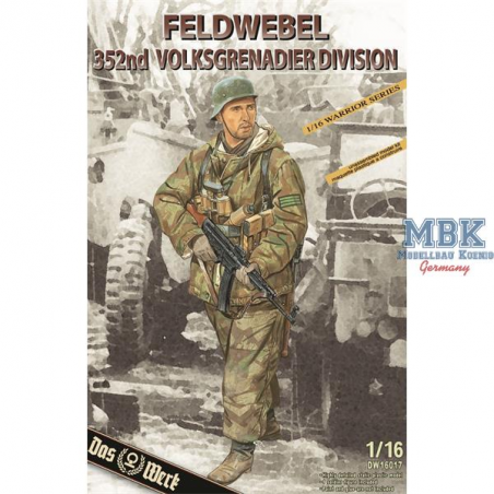 Feldwebel 352nd Volksgrenadier Division (1:16) Figuren