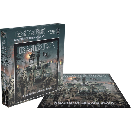 Puzzel Iron Maiden: A Matter of Life And Death 500 Piece Jigsaw Puzzle 